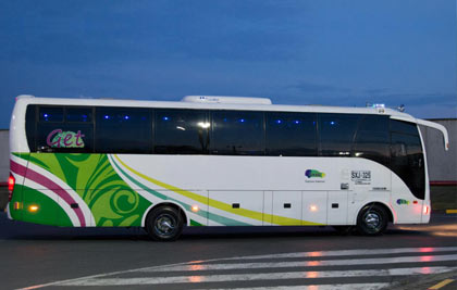 Bus de lujo, 39 pasajeros